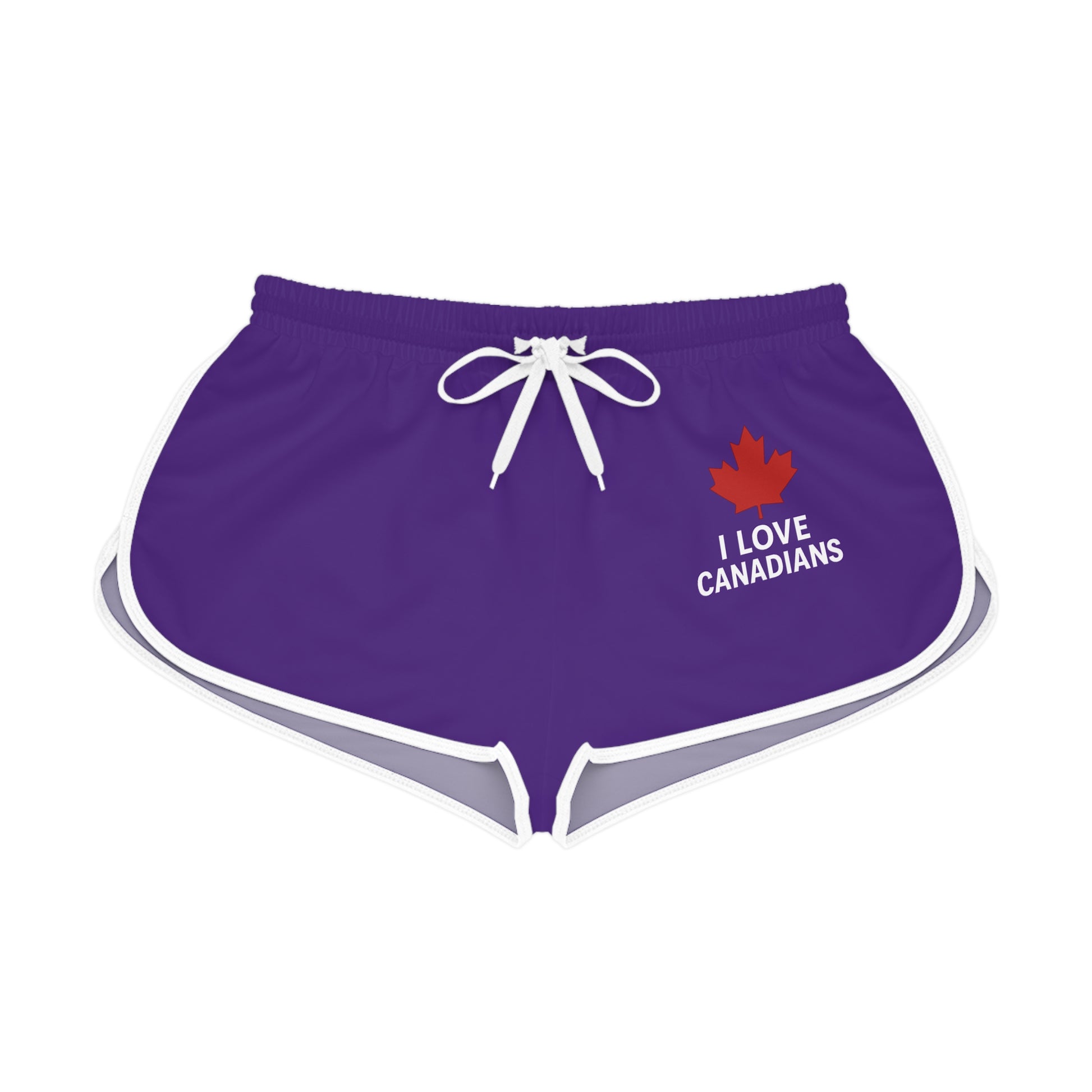 Canadian Pride Women's Relaxed Shorts, Summer Loungewear - OneLoveCanada