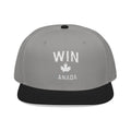 Canadian Pride Snapback Hat | WIN Canada Embroidered Cap - OneLoveCanada