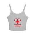 One Love Canada Tank Top | Women's Spaghetti Strap Tee - OneLoveCanada