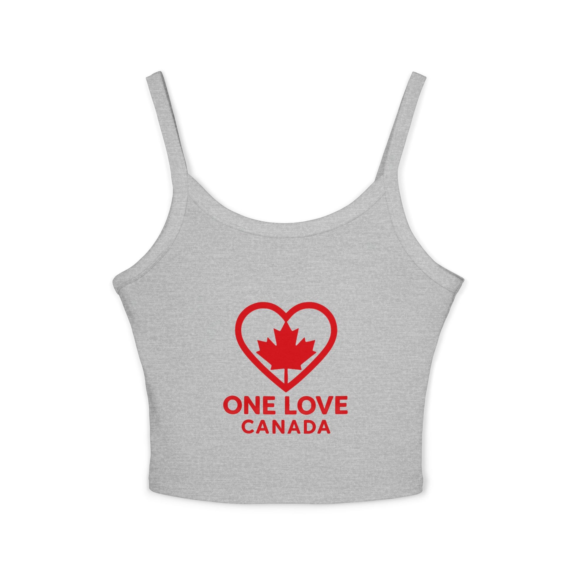 One Love Canada Tank Top | Women's Spaghetti Strap Tee - OneLoveCanada