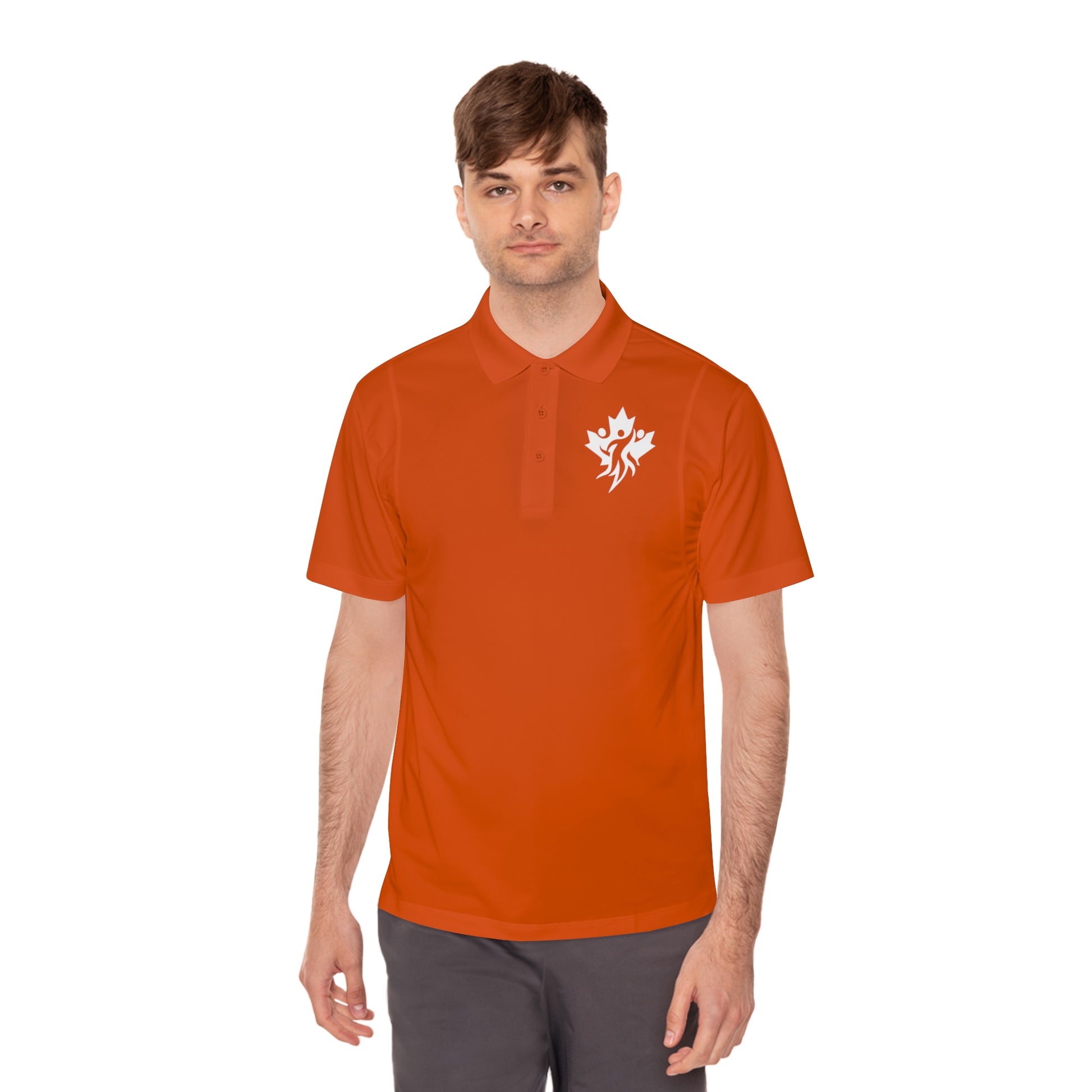 Men's Sport Polo Shirt, Activewear, Casual Outfit - OneLoveCanada