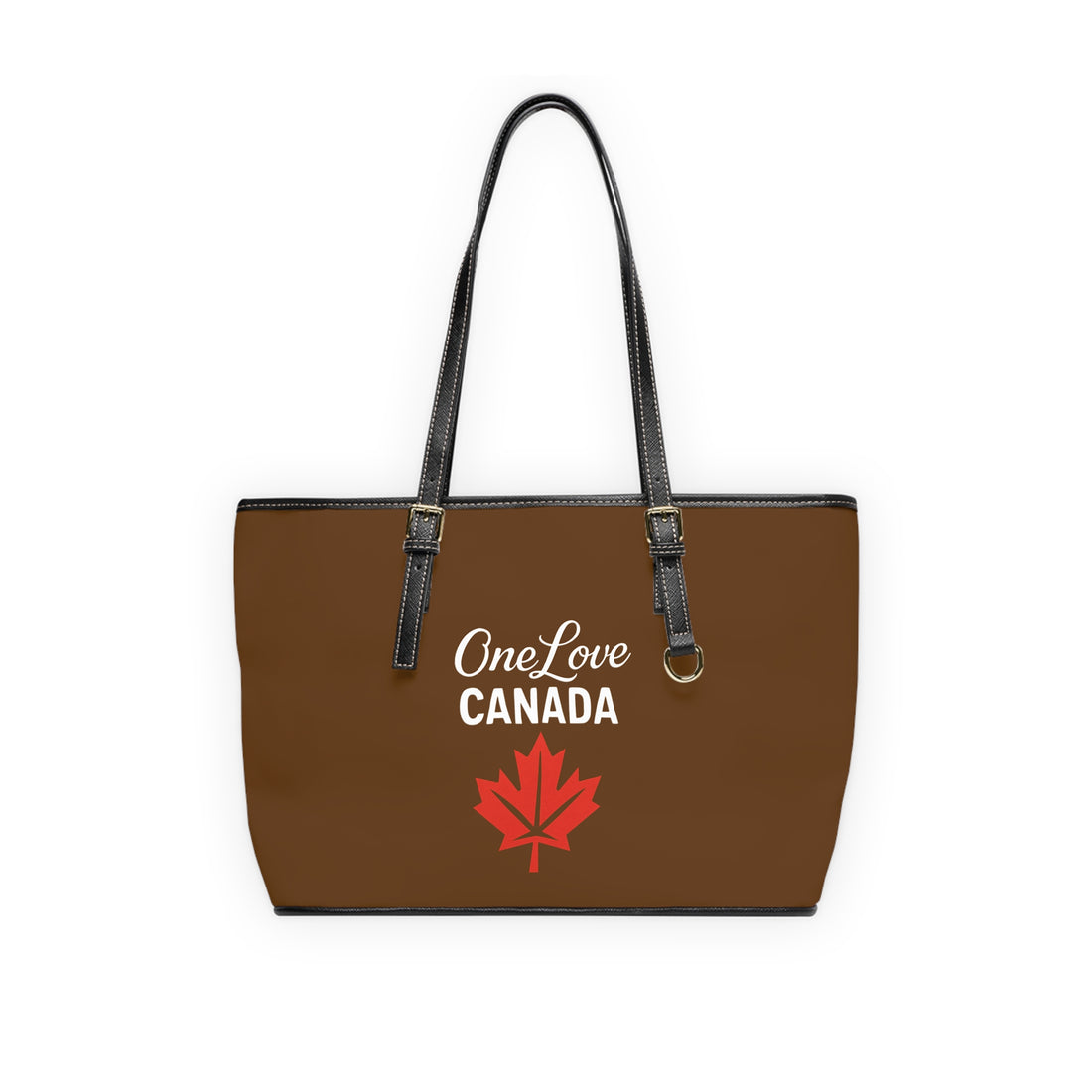 PU Leather Shoulder Bag - One Love Canada Gift - OneLoveCanada