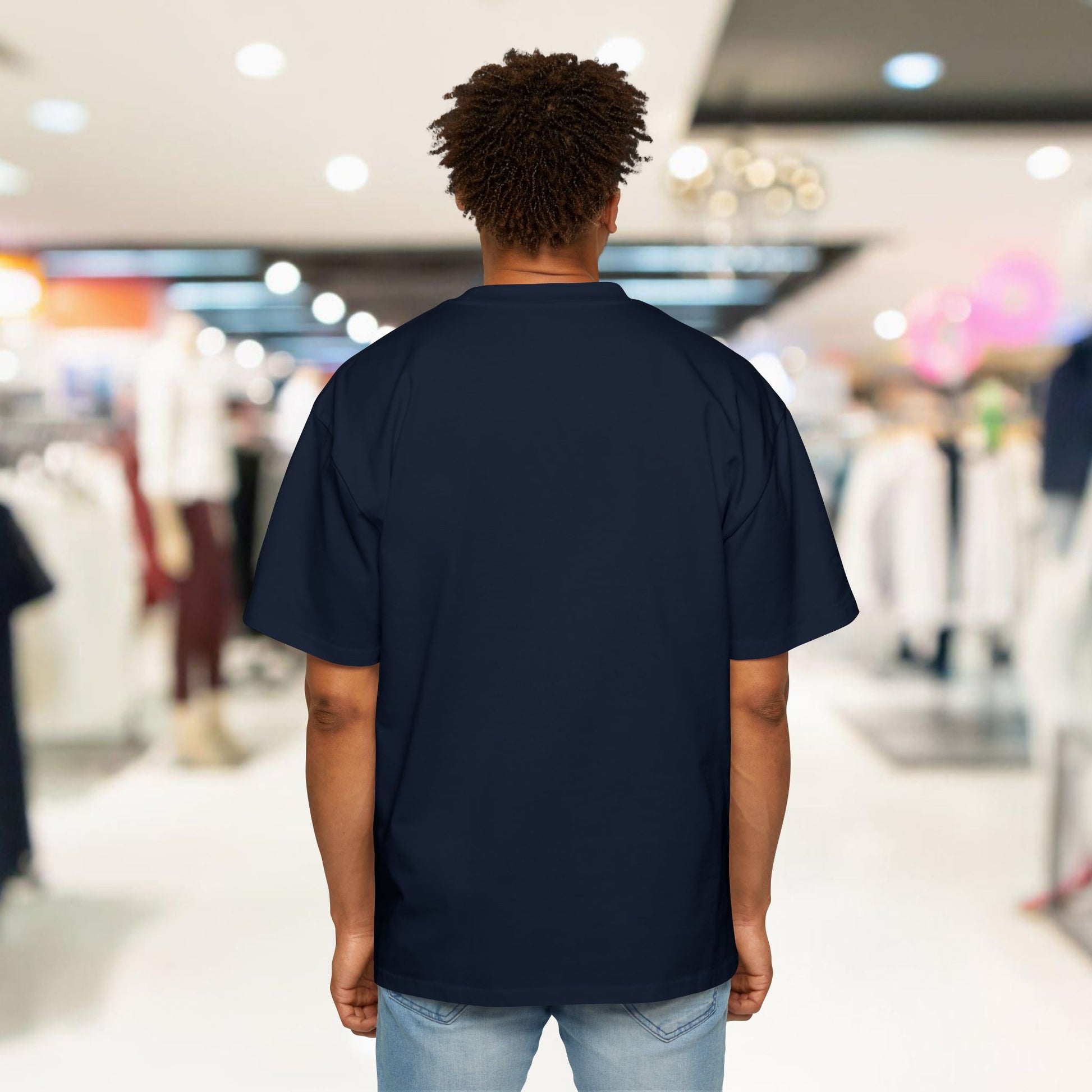 Men's Heavy Oversized Tee: WIN CANADA Graphic T-Shirt - OneLoveCanada