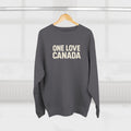 Unisex Crewneck Sweatshirt - One Love Canada, Cozy Canadian Apparel - OneLoveCanada