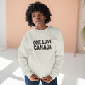 Unisex Crewneck Sweatshirt - One Love Canada, Cozy Canadian Apparel - OneLoveCanada