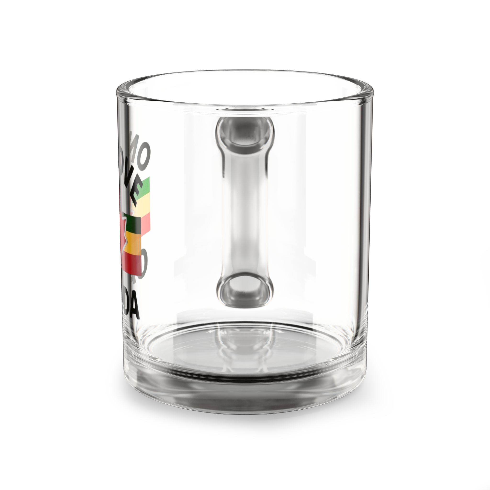 One Love Canada Glass Mug - 10oz, Perfect for Gifts, Canada Day - OneLoveCanada
