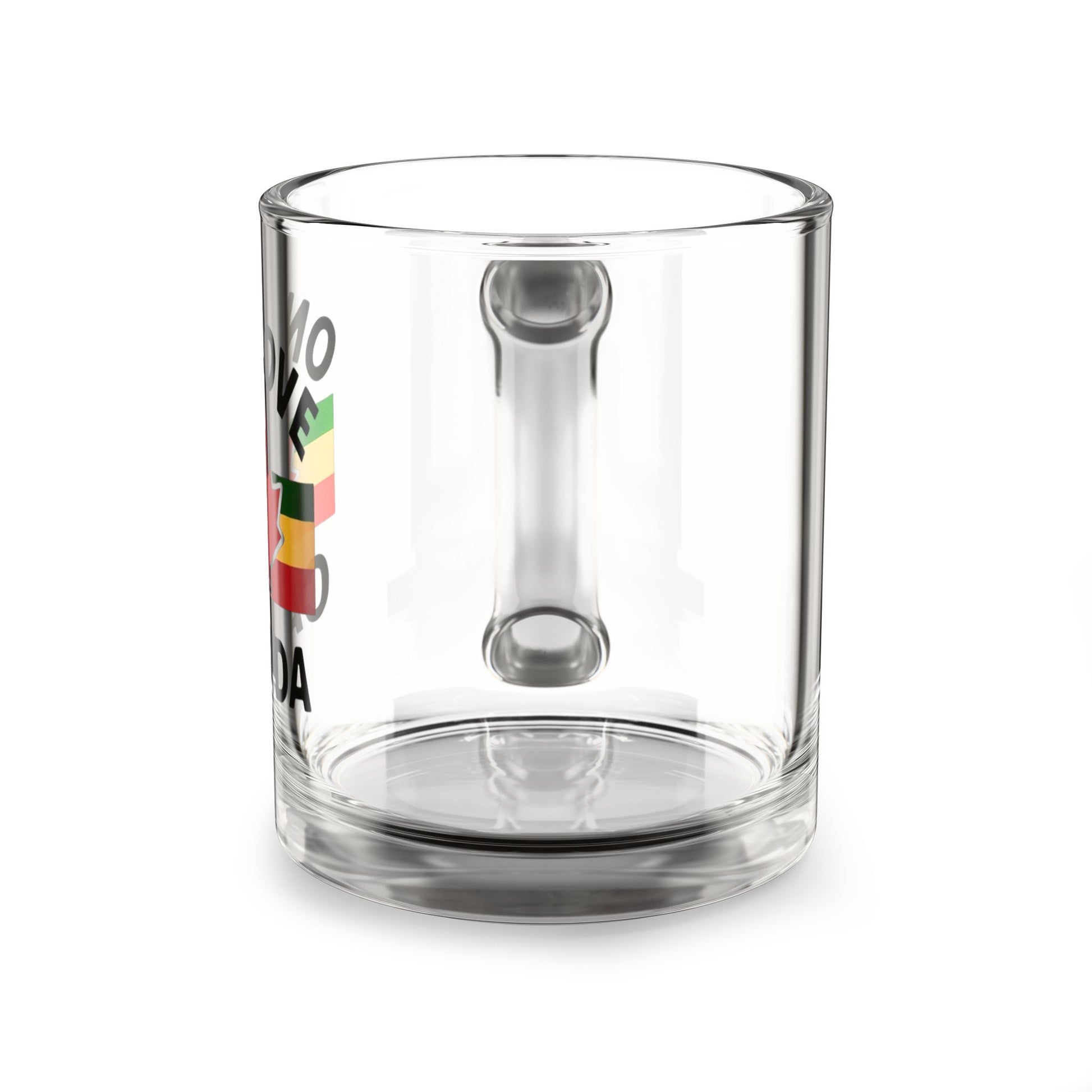 One Love Canada Glass Mug - 10oz, Perfect for Gifts, Canada Day - OneLoveCanada