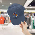 Colorful 'One Love Canada' Unisex Distressed Cap - Casual Style Outdoor Gear - OneLoveCanada
