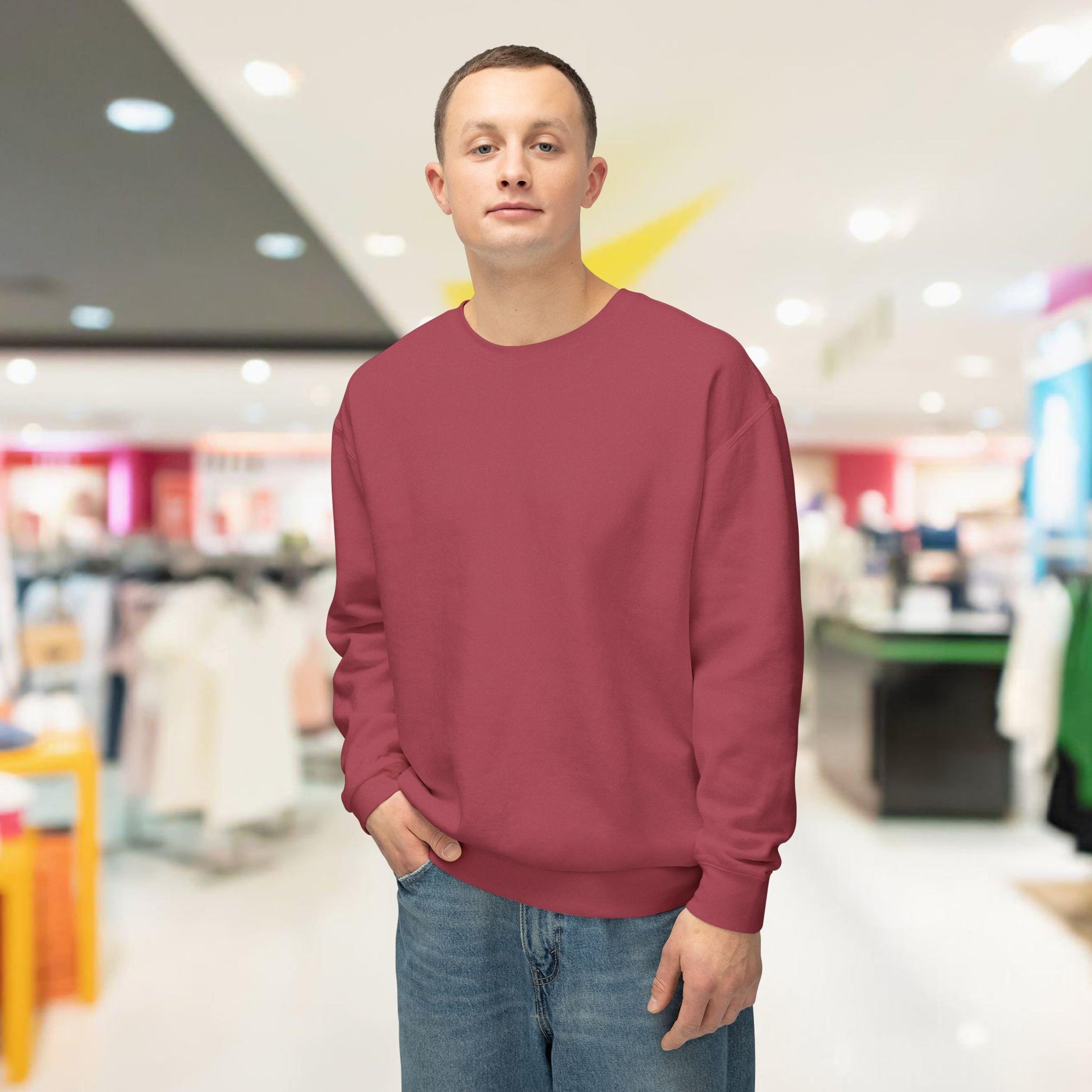 One Love Canada Unisex Lightweight Crewneck Sweatshirt - OneLoveCanada