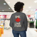 One Love Canada Unisex Lightweight Crewneck Sweatshirt - OneLoveCanada