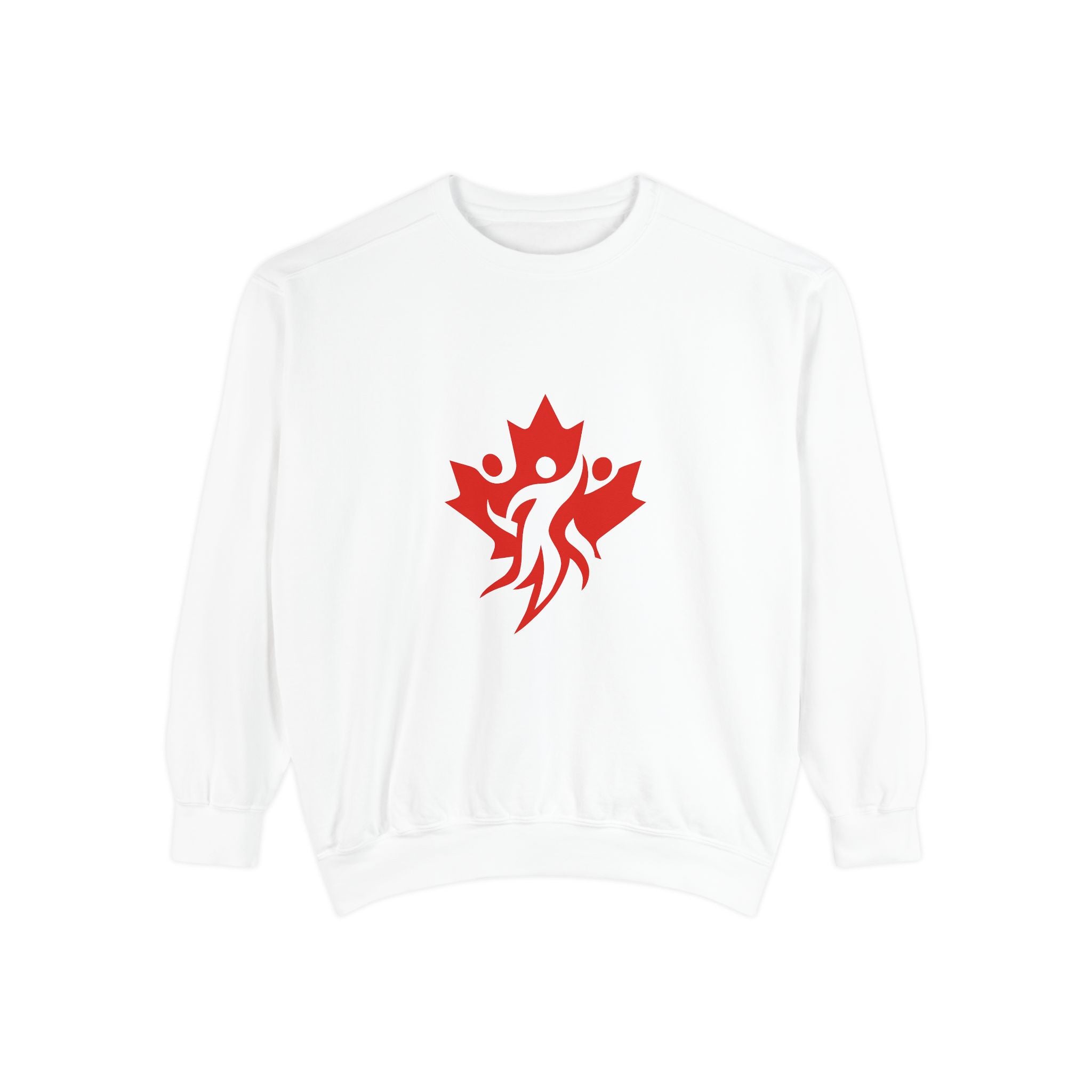 Whimsical Cat & Canada Love Sweatshirt
