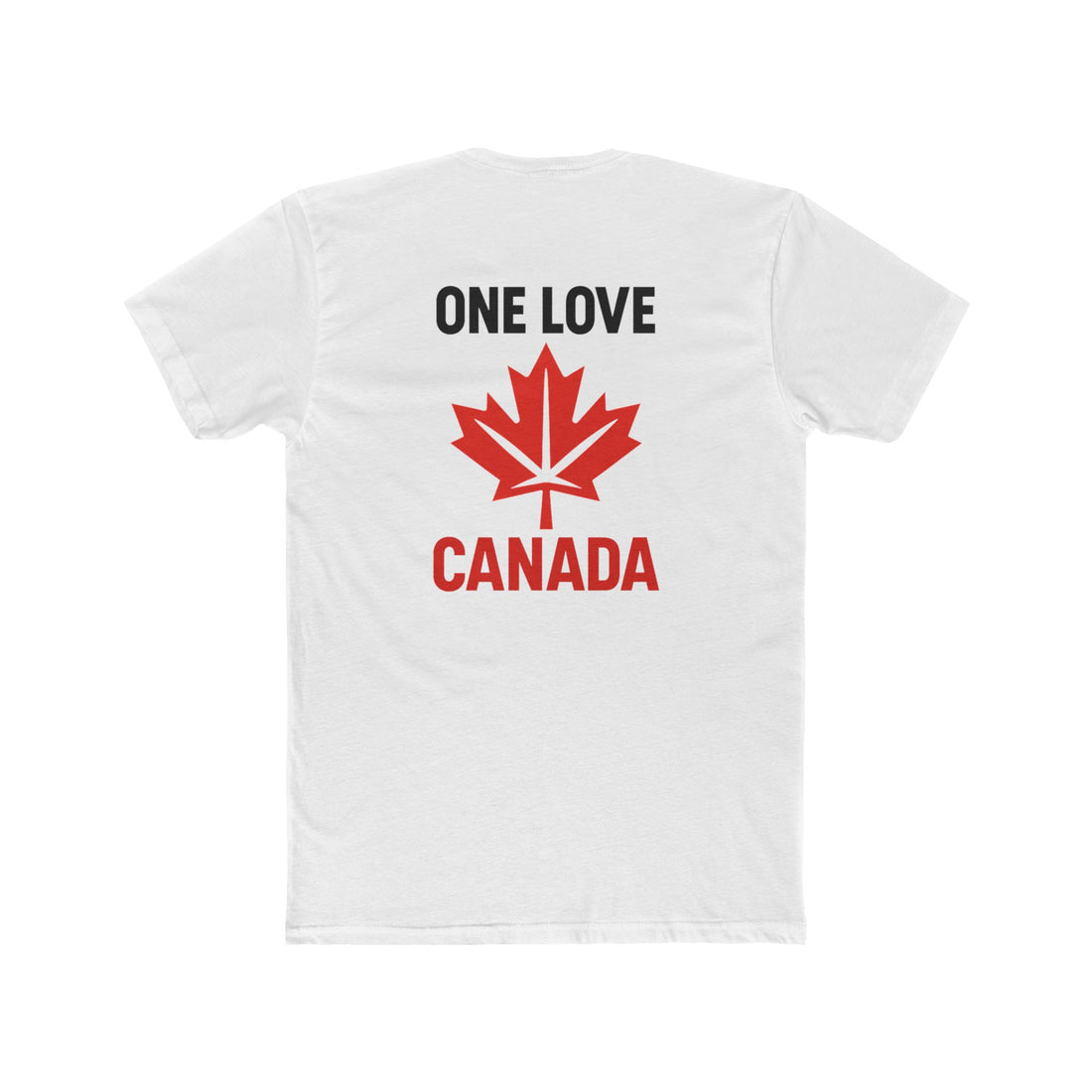 One Love Canada Unisex Tee, Canadian Pride Shirt - OneLoveCanada