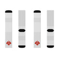 Maple Leaf Sublimation Socks, Canada Socks - OneLoveCanada