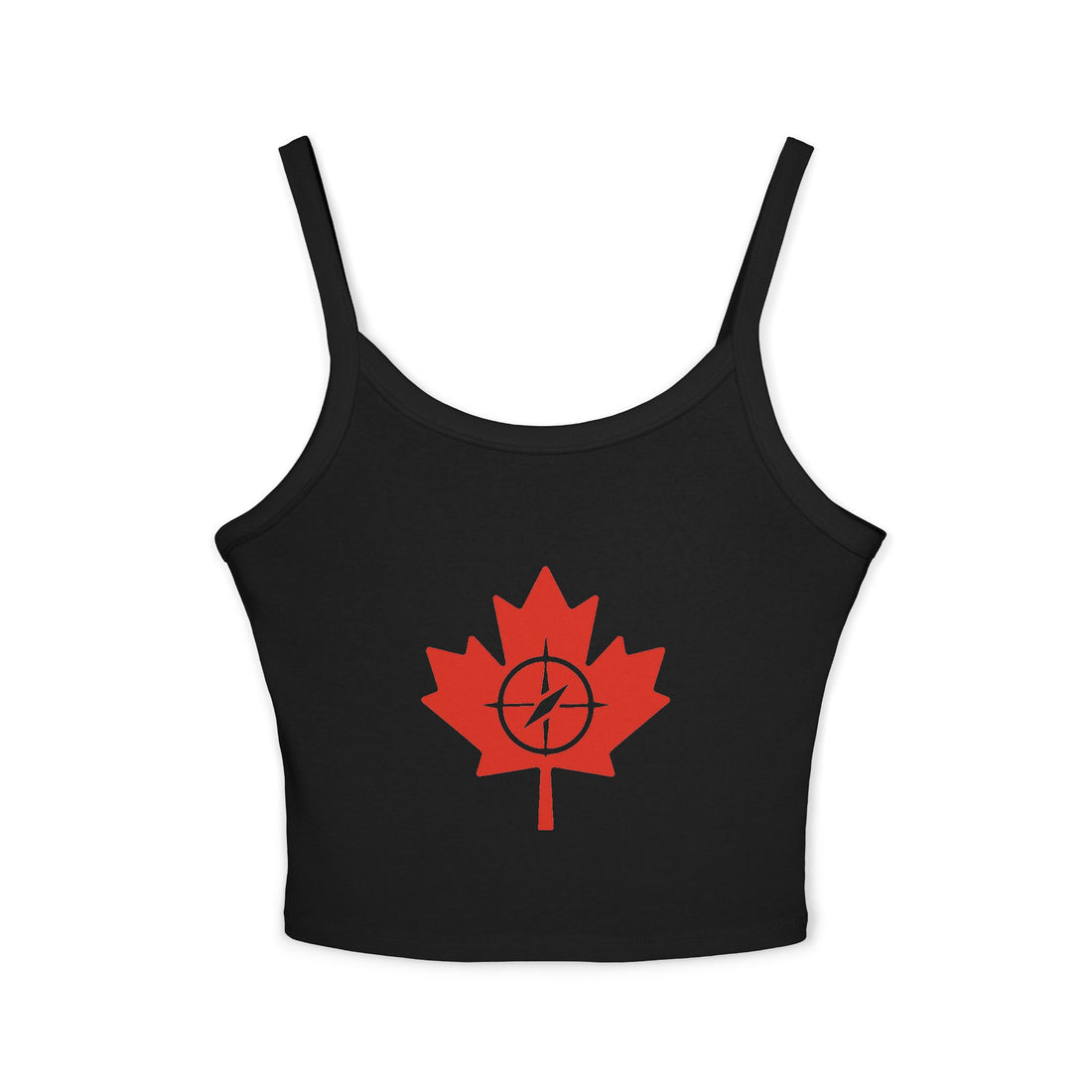 Canadian Leaf Women's Tank Top, Summer Shirt - OneLoveCanada