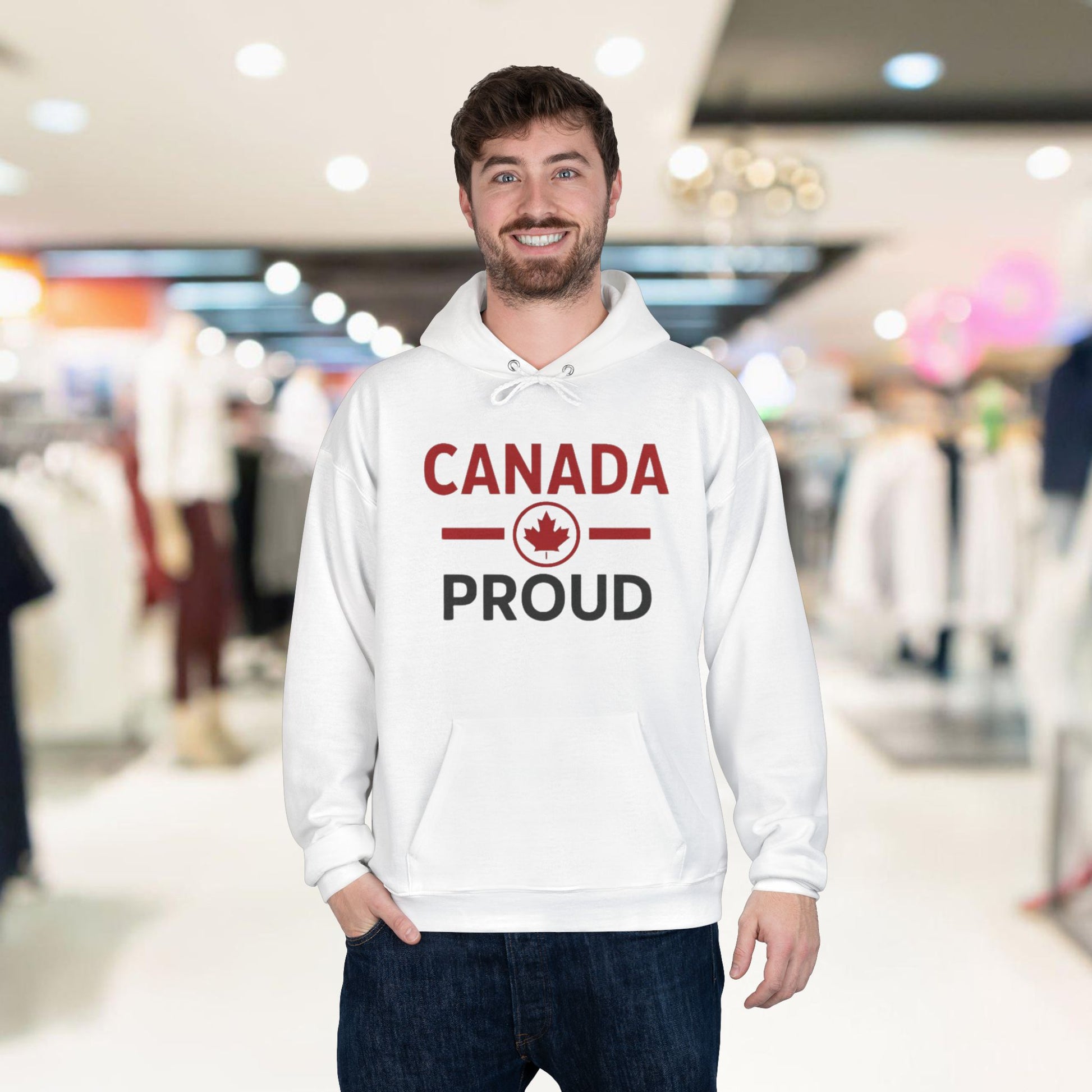 Unisex Canada Proud Eco-Friendly Hoodie - OneLoveCanada