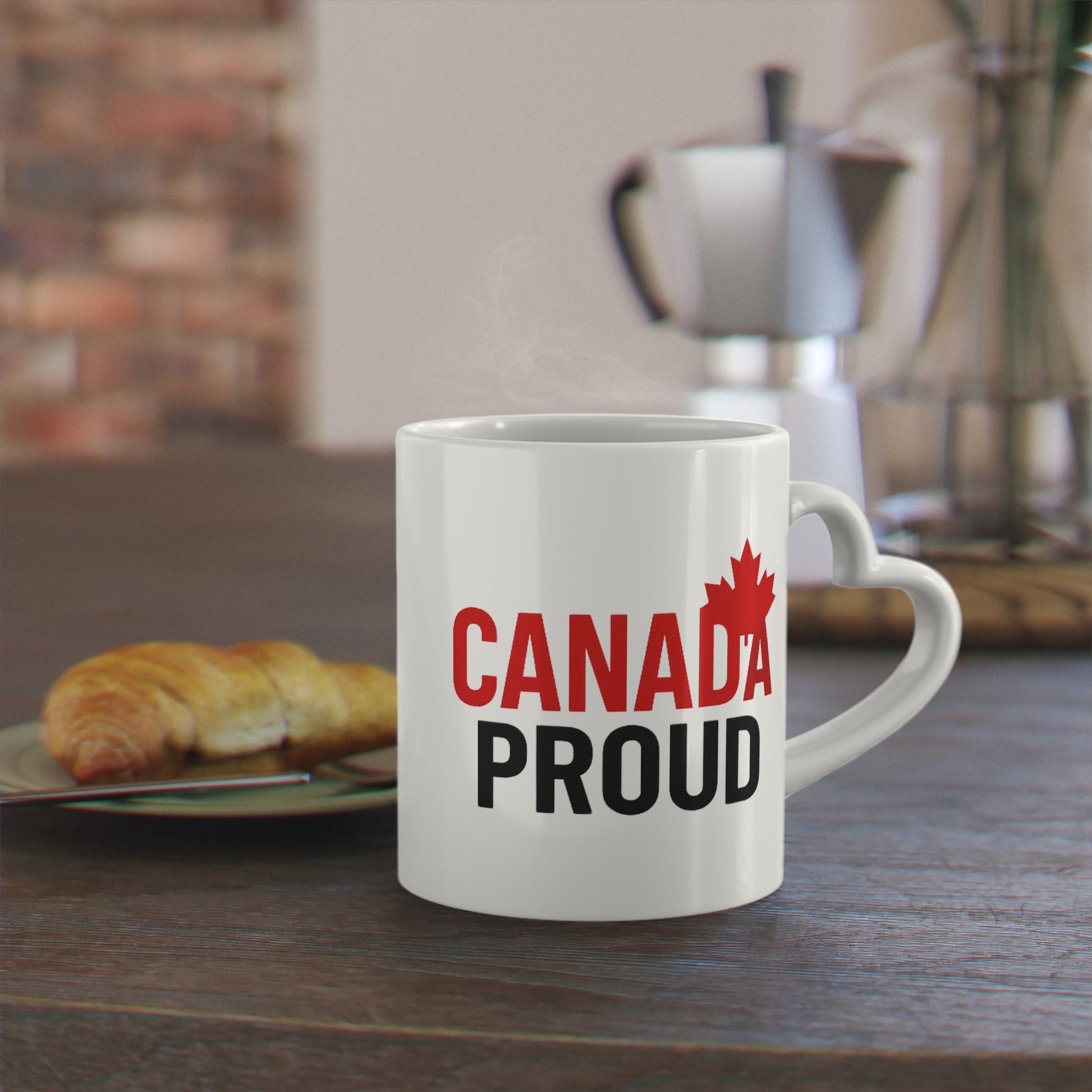 Heart-Shaped Mug - Perfect for Valentine's Day, Love Gifts - OneLoveCanada