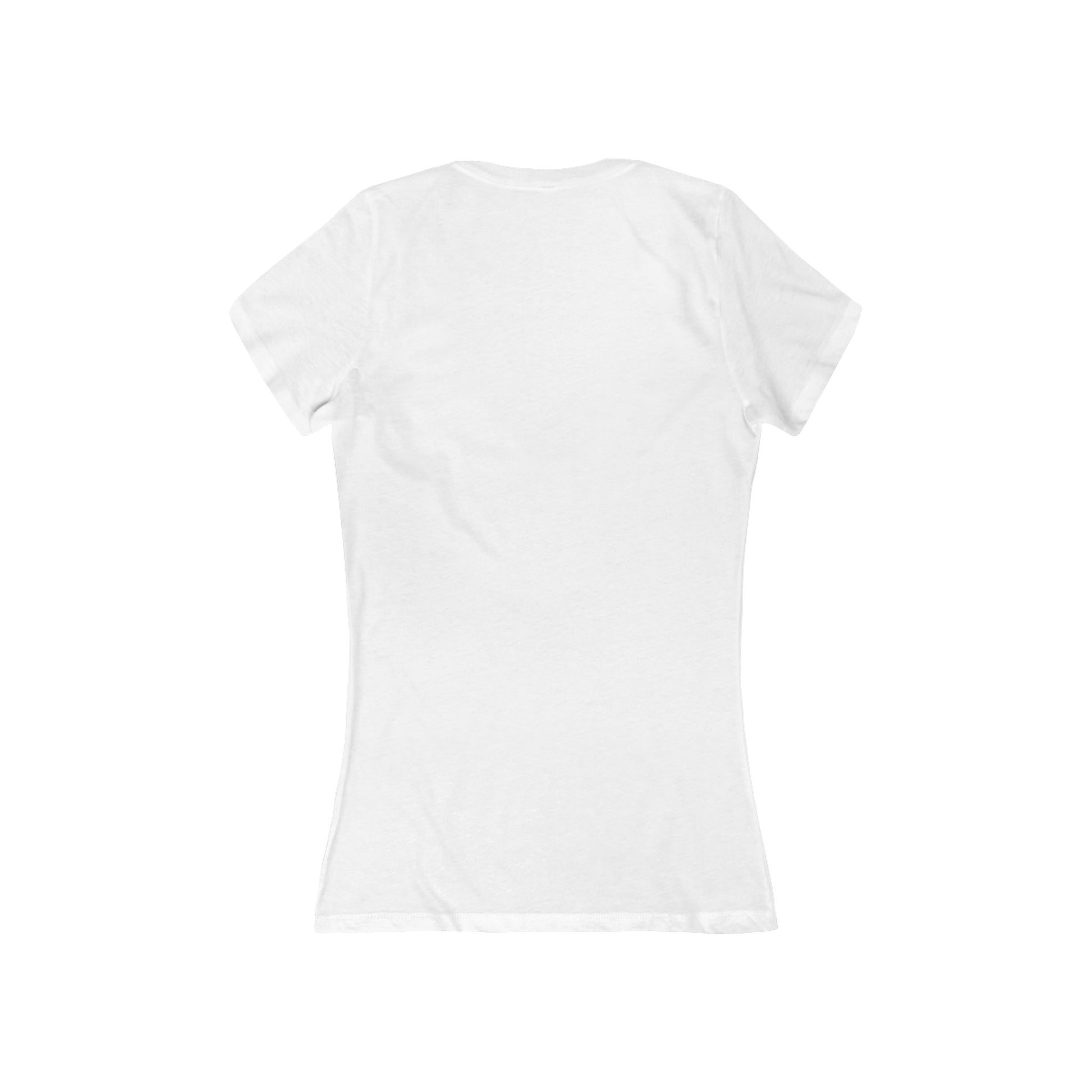 Women's Deep V-Neck Tee with Maple Leaf Design - Perfect for Canada Day - OneLoveCanada