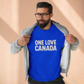 Unisex Crewneck Sweatshirt - One Love Canada, Cozy Canadian Apparel - OneLoveCanada