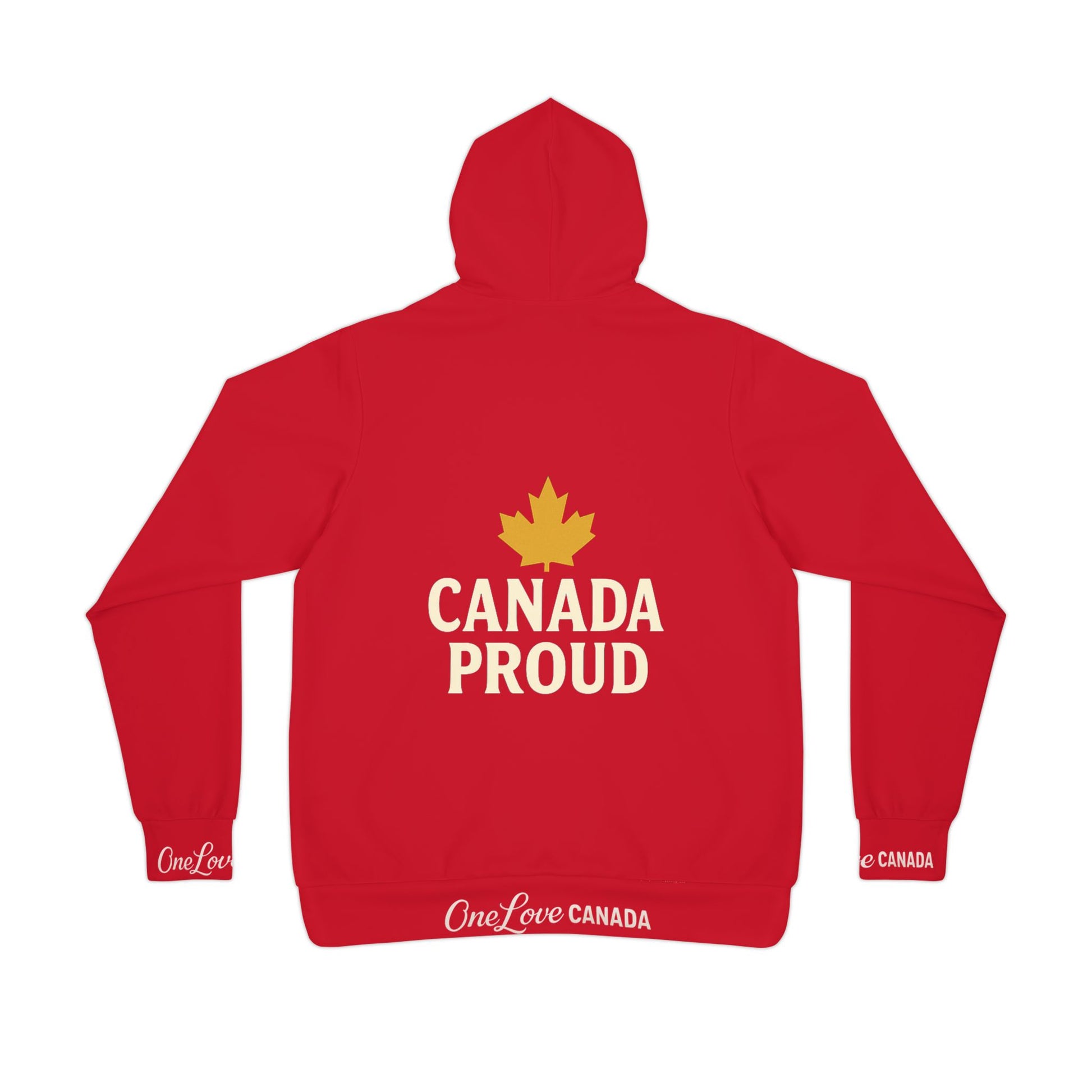 Canada Proud Athletic Hoodie - One Love Canada - OneLoveCanada