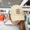 Colorful 'One Love Canada' Unisex Distressed Cap - Casual Style Outdoor Gear - OneLoveCanada