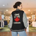 Unisex Heavyweight Letterman Jacket - One Love Canada, Casual Sportswear - OneLoveCanada