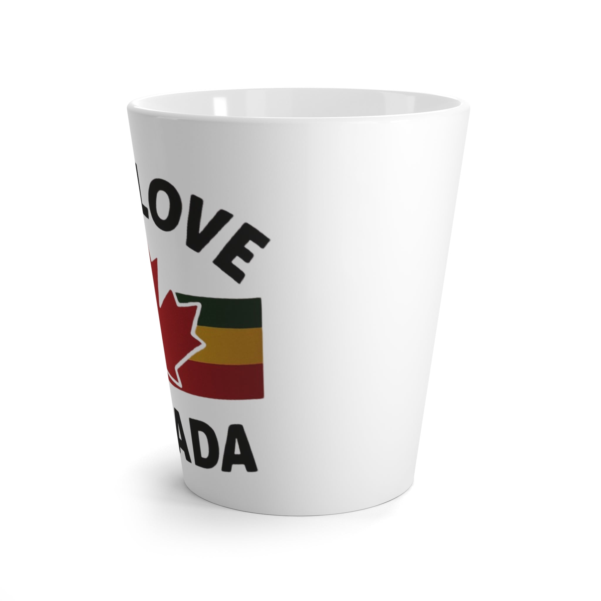 One Love Canada Latte Mug, Cozy Coffee Cup - OneLoveCanada