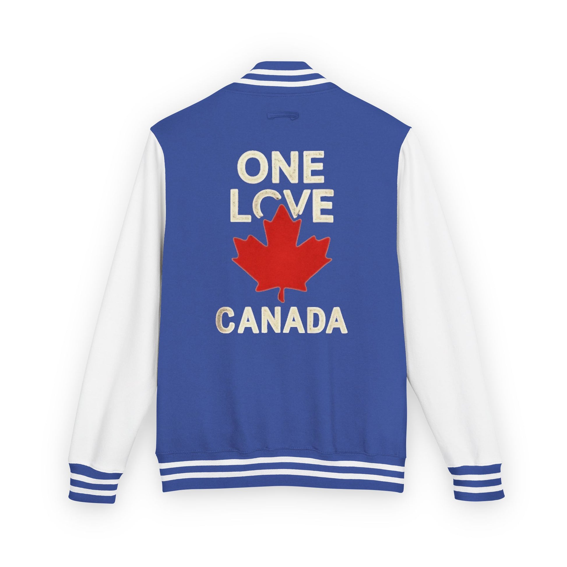 Unisex Heavyweight Letterman Jacket - One Love Canada, Casual Sportswear - OneLoveCanada