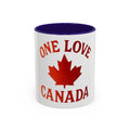 Colorful Canada Love Mug - Perfect Gift for Holidays - OneLoveCanada