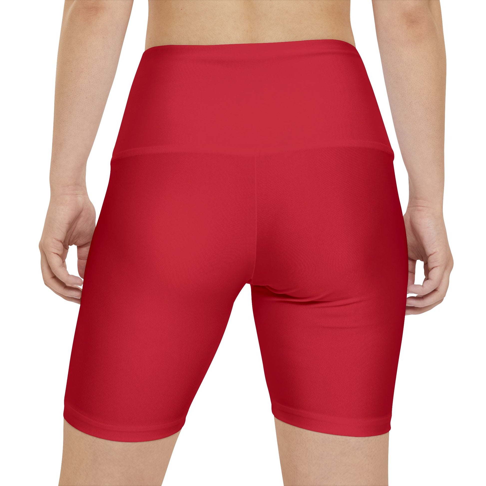 Red Canada Women's Workout Shorts - OneLoveCanada