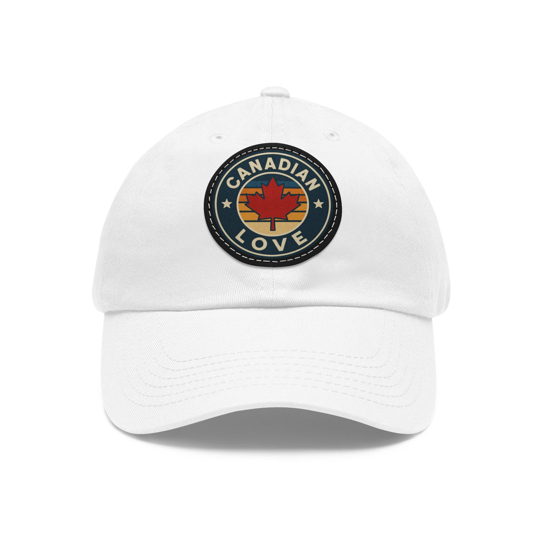 Canadian Love Dad Hat | Stylish Adjustable Cap for Fathers - OneLoveCanada