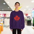 Canada Maple Leaf Sweatshirt | Cozy Unisex Crewneck - OneLoveCanada