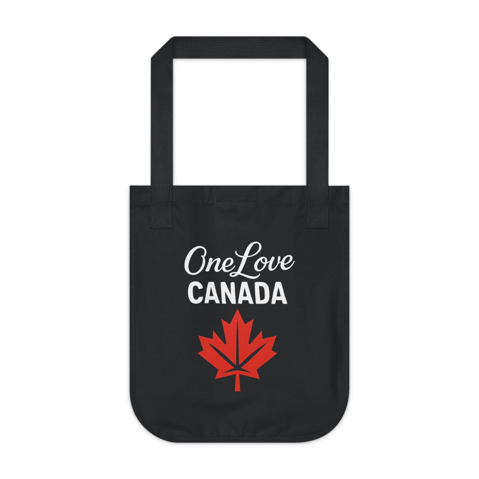Organic Canvas Tote Bag - One Love Canada - OneLoveCanada