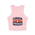 Women's Racer Tank Top - Together Canada Graphic, - OneLoveCanada