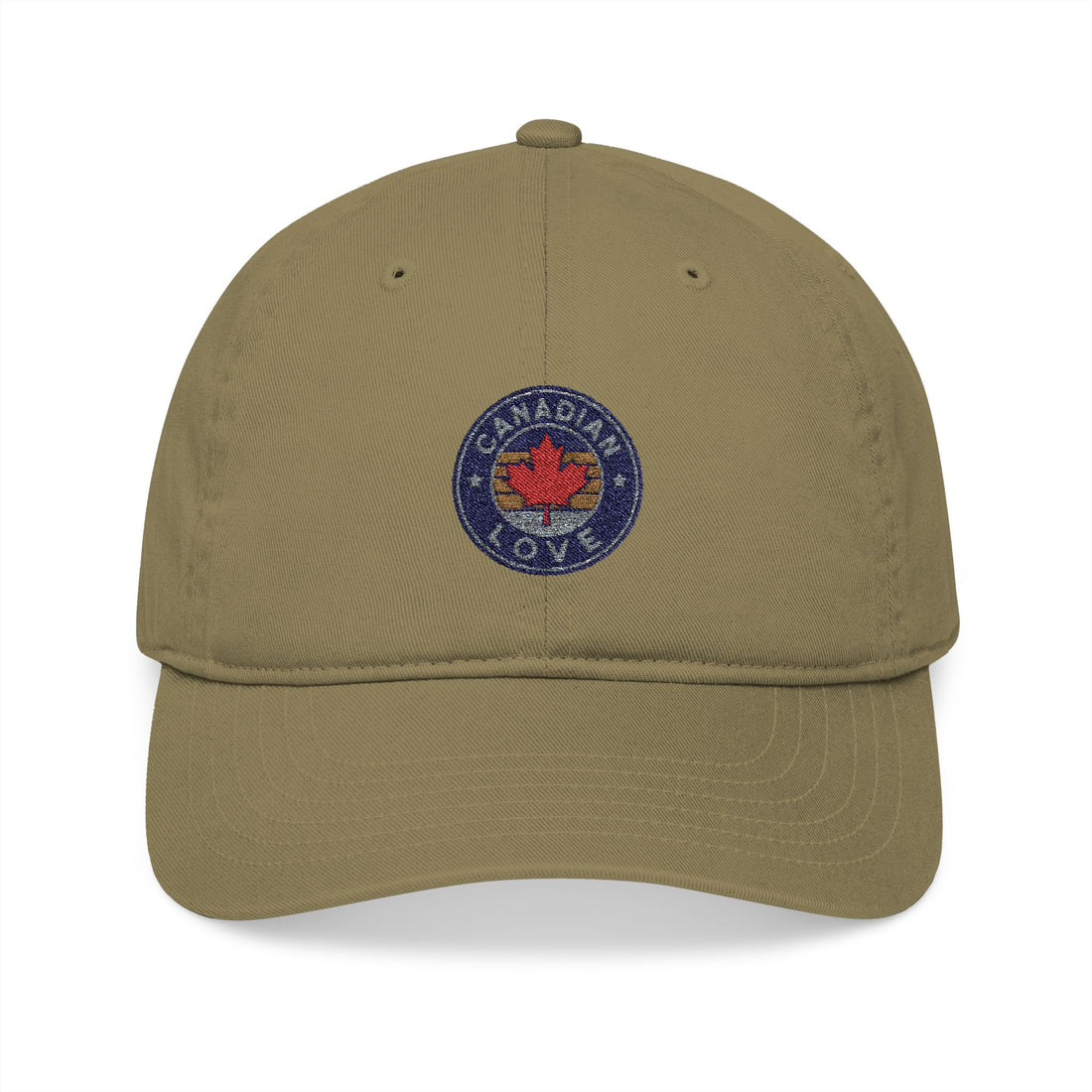 Organic Embroidered Baseball Cap, Eco-Friendly Hats - OneLoveCanada