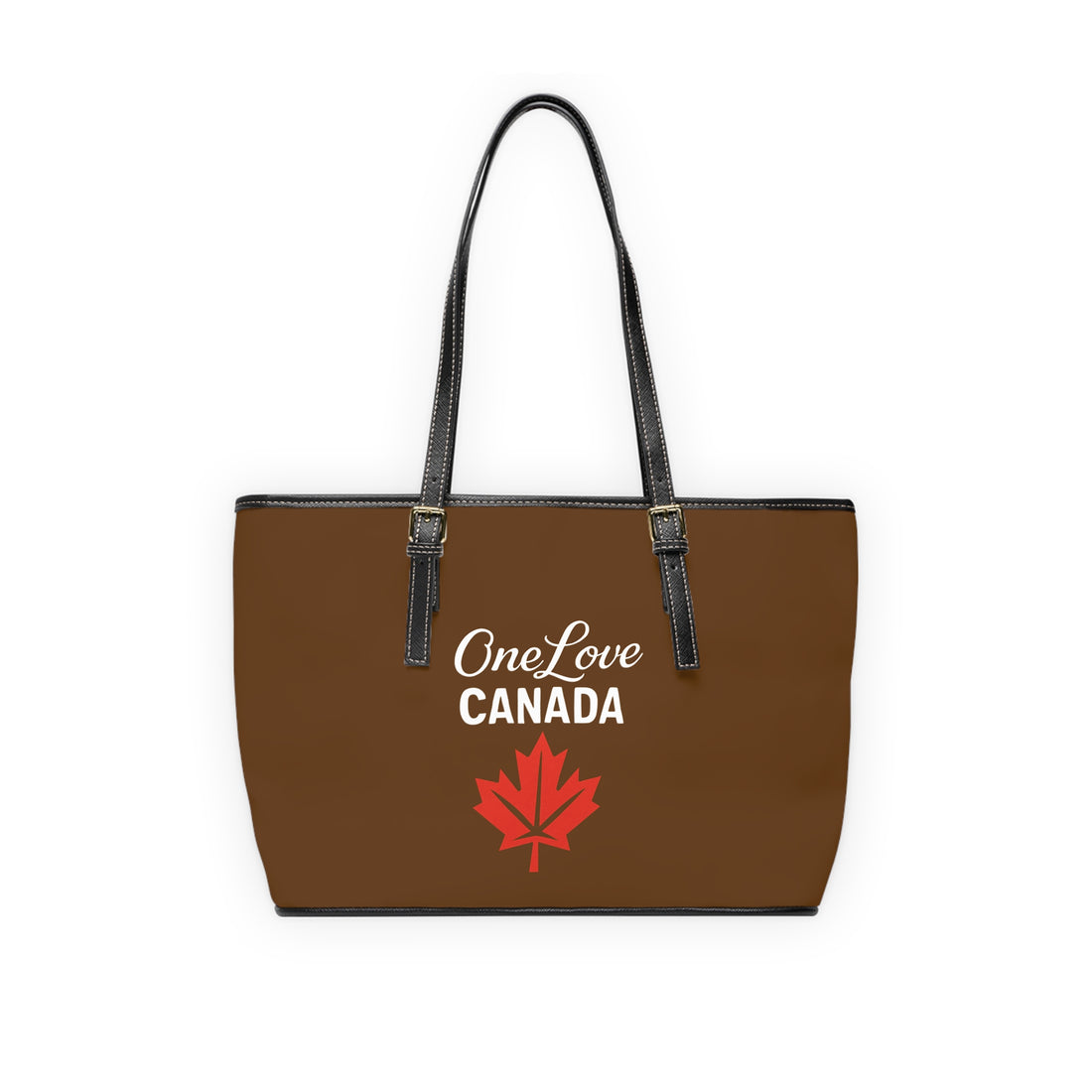 PU Leather Shoulder Bag - One Love Canada Gift - OneLoveCanada