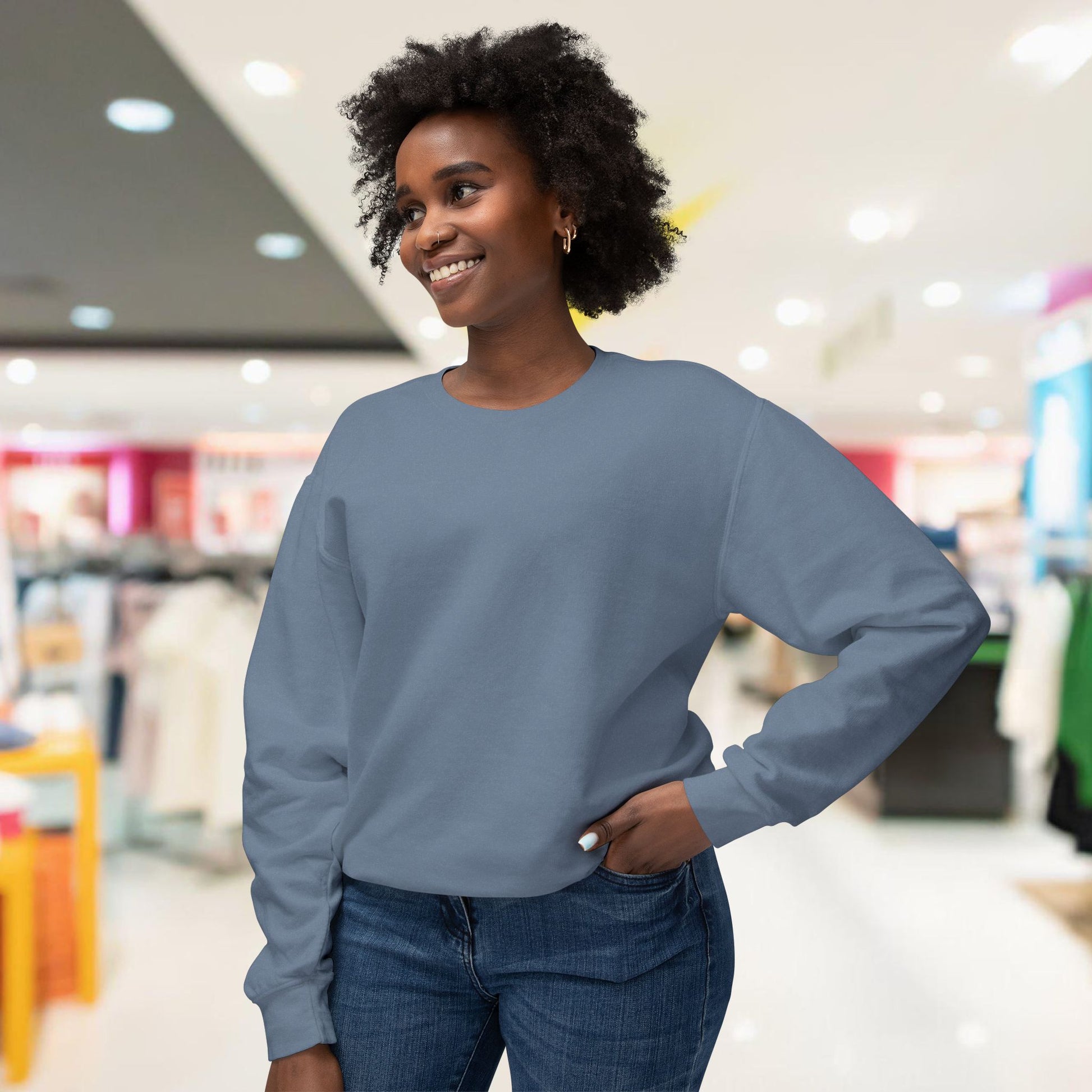 One Love Canada Unisex Lightweight Crewneck Sweatshirt - OneLoveCanada