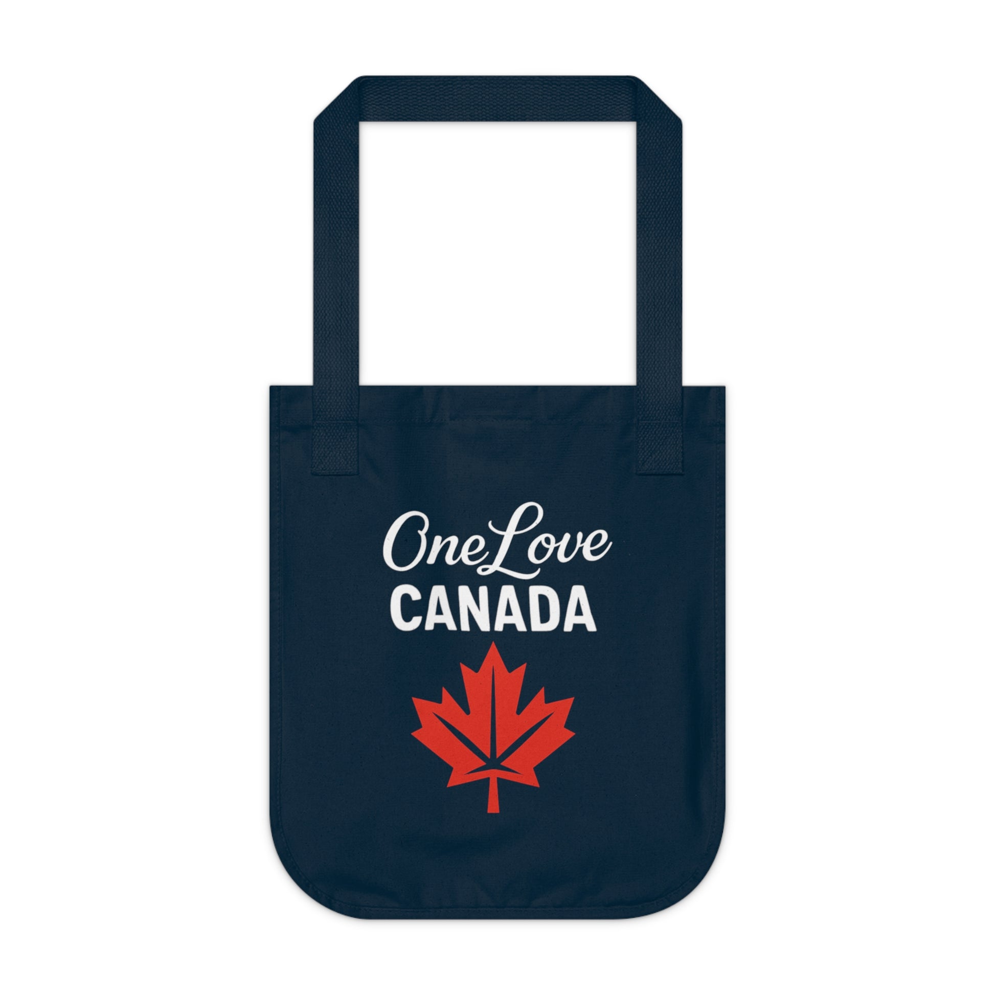 Organic Canvas Tote Bag - One Love Canada - OneLoveCanada