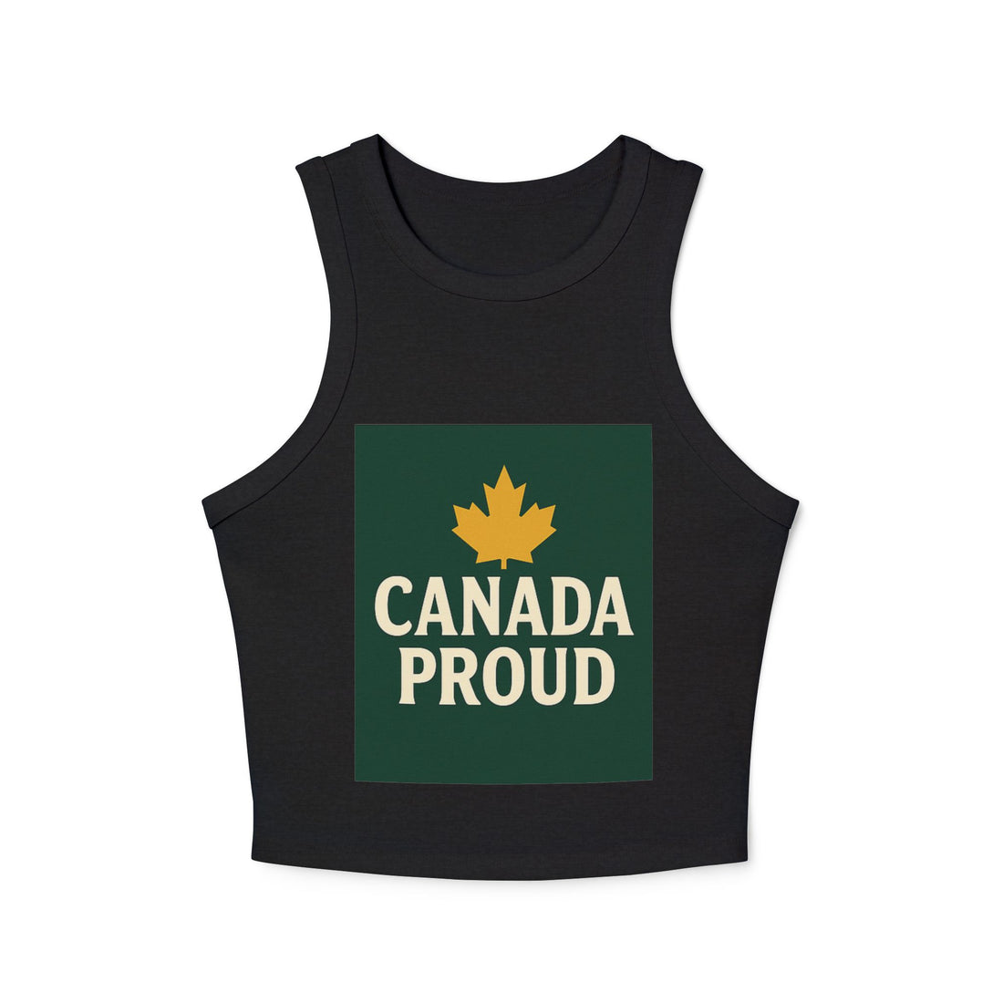 Women's Racer Tank Top - Together Canada Graphic, - OneLoveCanada