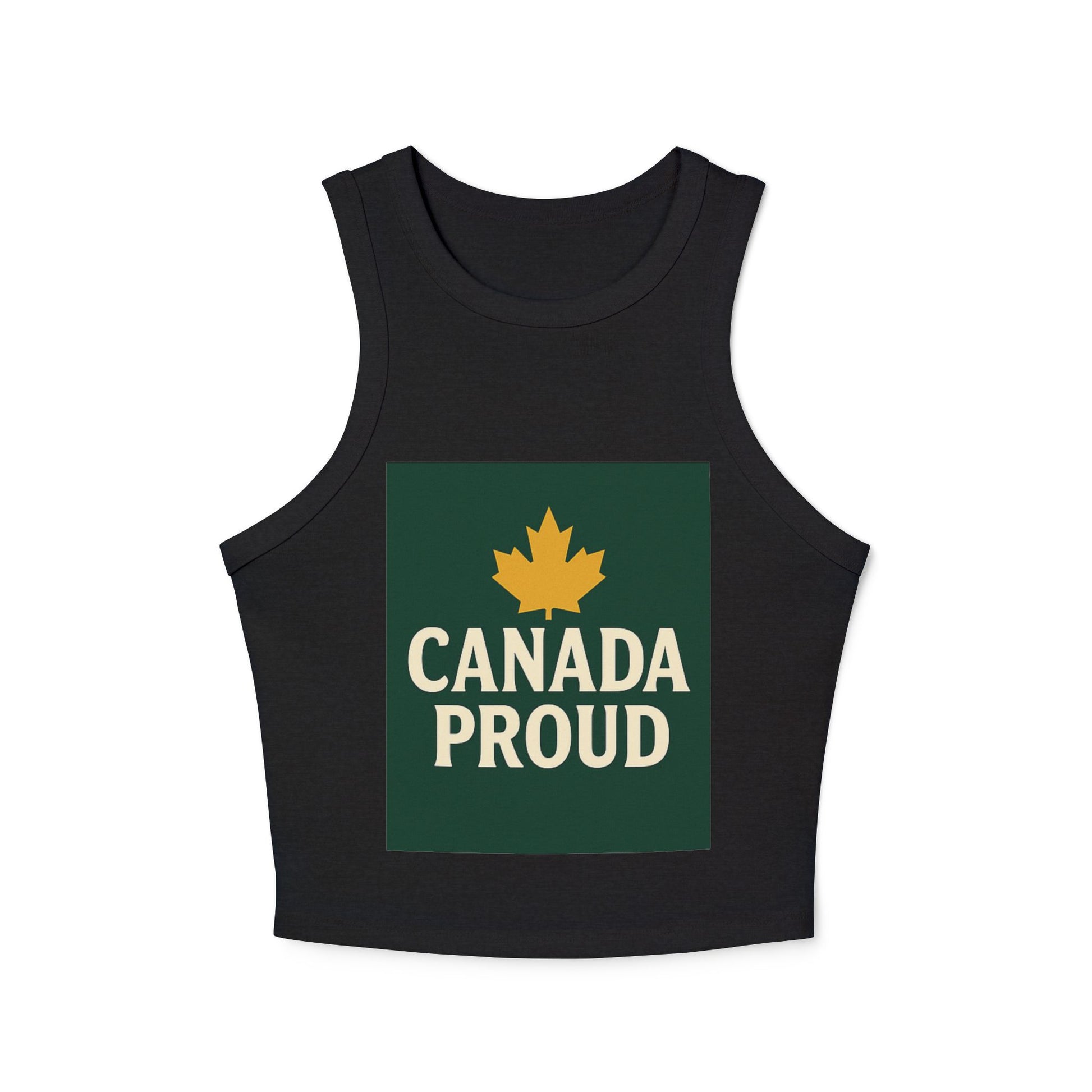 Women's Racer Tank Top - Together Canada Graphic, - OneLoveCanada
