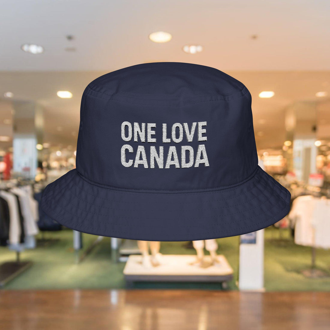One Love Canada Bucket Hat, Trendy Summer Headwear - OneLoveCanada