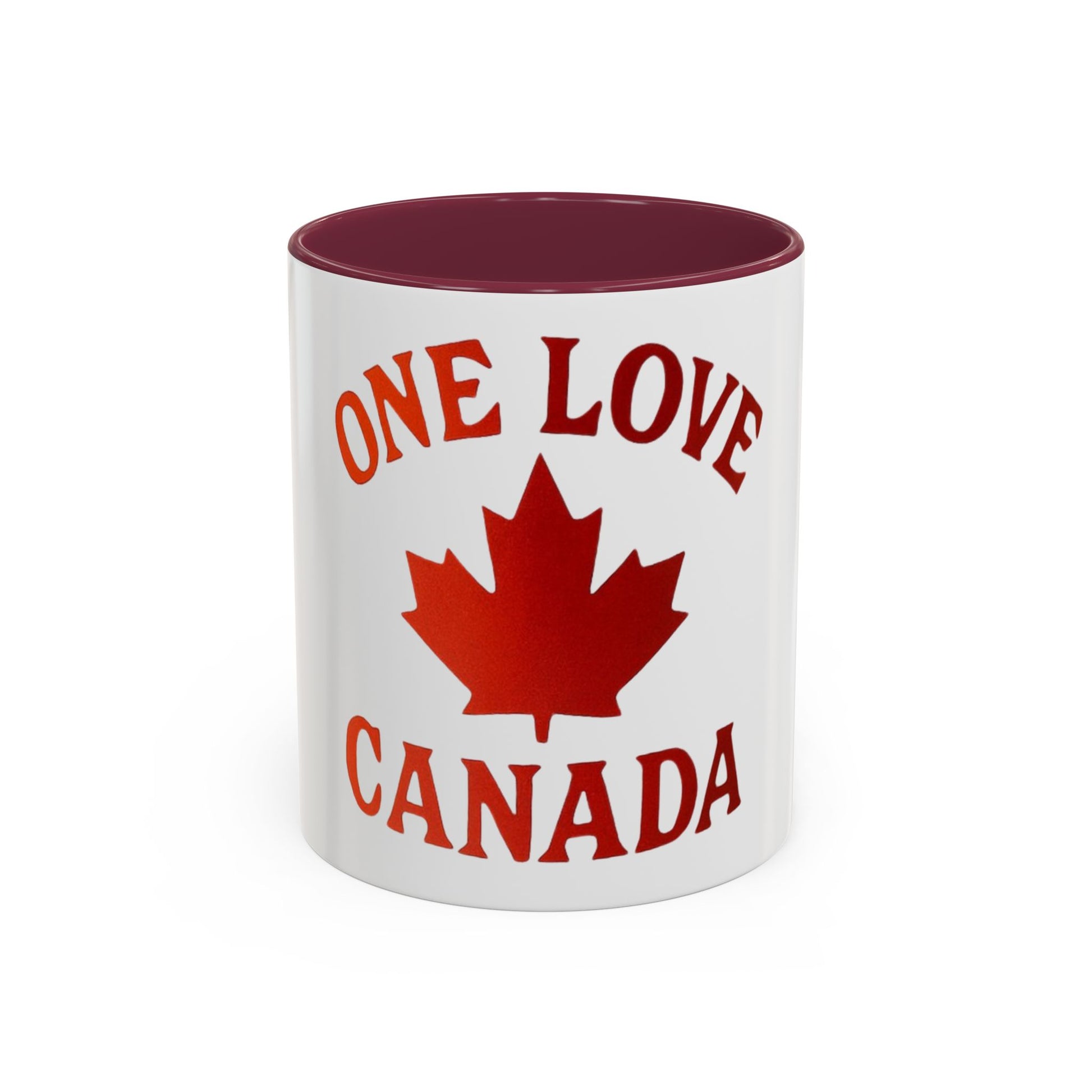 Colorful Canada Love Mug - Perfect Gift for Holidays - OneLoveCanada