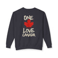 One Love Canada Unisex Lightweight Crewneck Sweatshirt - OneLoveCanada