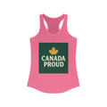 Canada Proud Women's Racerback Tank - Comfortable Summer Apparel - OneLoveCanada
