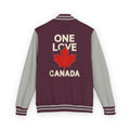 Unisex Heavyweight Letterman Jacket - One Love Canada, Casual Sportswear - OneLoveCanada