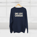 Unisex Crewneck Sweatshirt - One Love Canada, Cozy Canadian Apparel - OneLoveCanada
