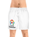 Men's AOP Swim Shorts, I Love Canadians Beachwear - OneLoveCanada