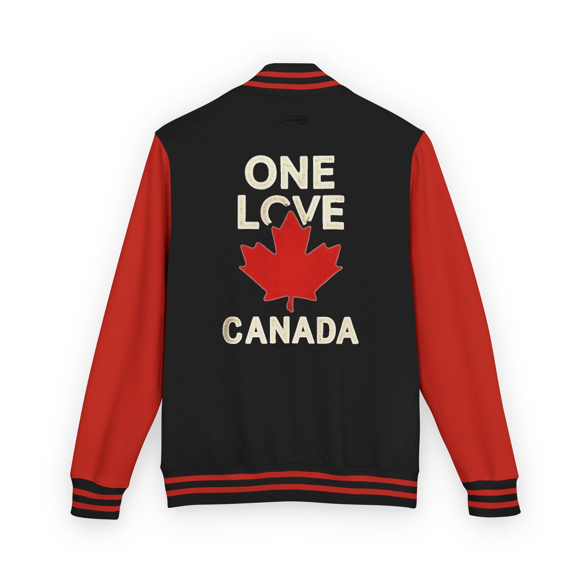 Unisex Heavyweight Letterman Jacket - One Love Canada, Casual Sportswear - OneLoveCanada