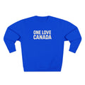 Unisex Crewneck Sweatshirt - One Love Canada, Cozy Canadian Apparel - OneLoveCanada
