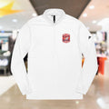Adidas® Quarter-Zip Pullover with Embroidered Design - OneLoveCanada
