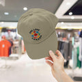 Colorful 'One Love Canada' Unisex Distressed Cap - Casual Style Outdoor Gear - OneLoveCanada